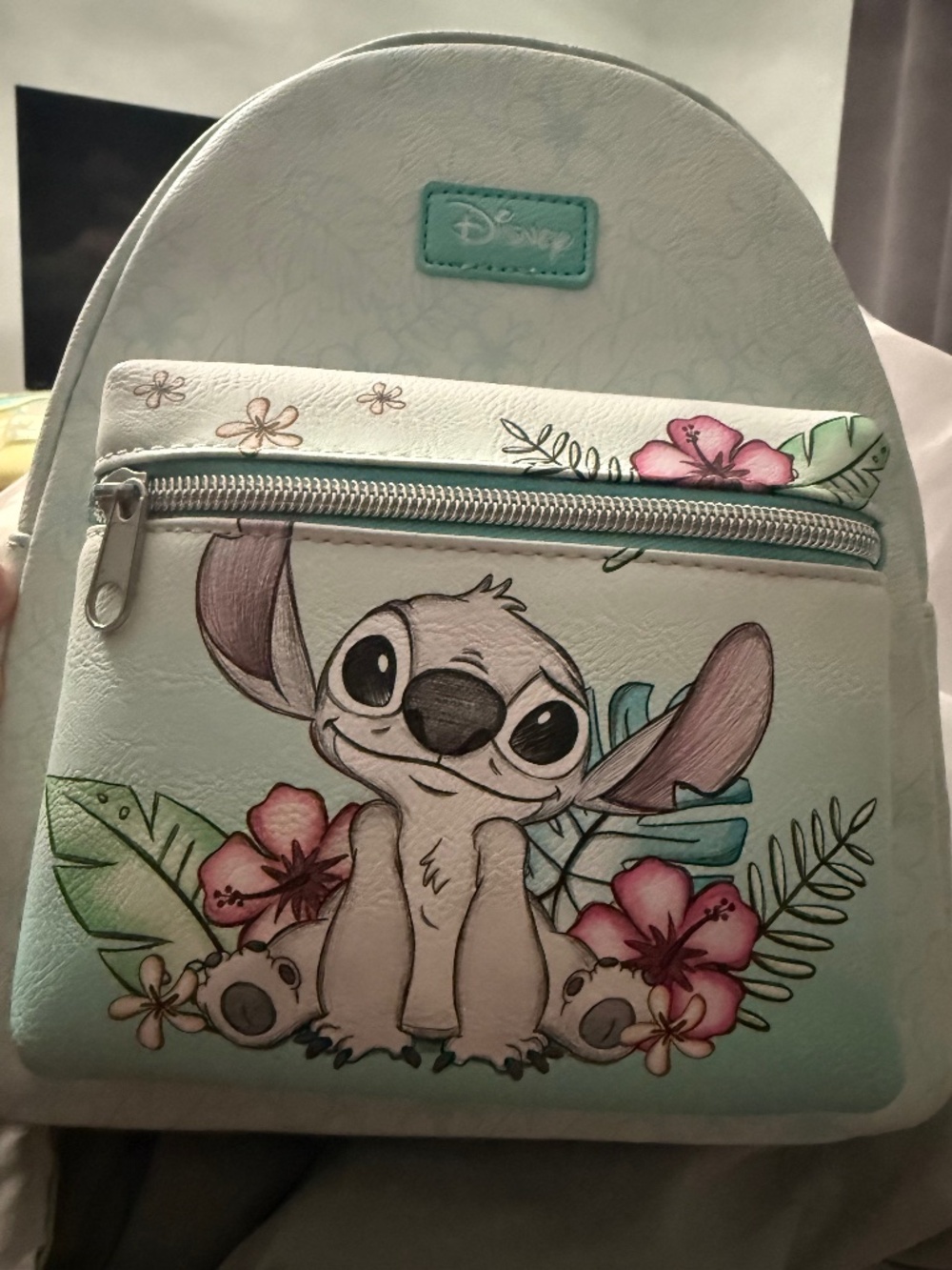 Disney Lilo and Stitch Hibiscus 🌺 Loungefly NWT